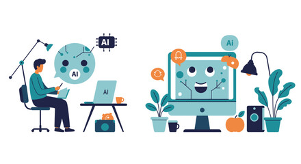 Obraz premium Future-Proof E-commerce Marketing: Abstract Data Network Visualization for Digital Strategy & Social Media Content