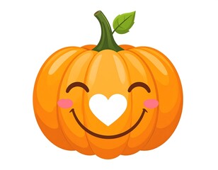 Cute cartoon pumpkin