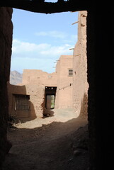 Ait Ben Haddou, famous berber ksar, a fortified village in Morocco. Many films have been shot here.