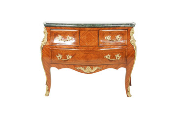 Elegant Antique Bureau: Louis XV Style Furniture