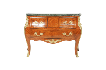 Elegant Antique Bureau: Louis XV Style Furniture
