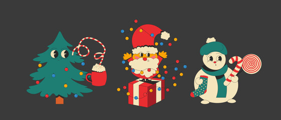 Christmas characters collection
