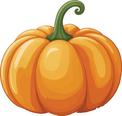 pumpkin isolated on white
