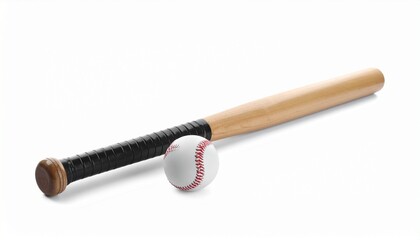 baseball bat and ball