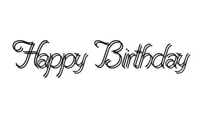 stylish cursive letter 