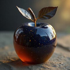 Black Apple, Genry Apple, Jelly Fruit, Black Apple, Red Apple, Green Apple Honey, Blue Apple Generative AI