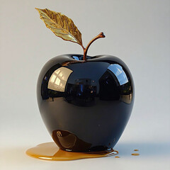 Black Apple, Genry Apple, Jelly Fruit, Black Apple, Red Apple, Green Apple Honey, Blue Apple Generative AI