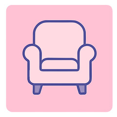 sofa vector illustration