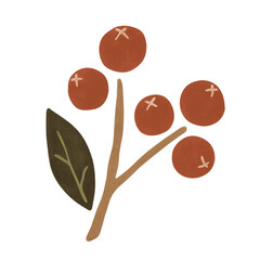 Autumn Cherry painting 