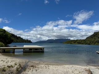 Beautiful nature and surroundings in Rotorua, New Zealand