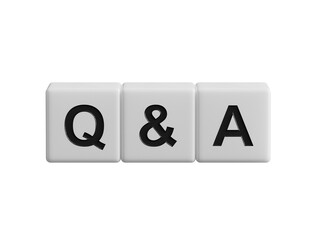 QA Question answer. The wooden cubes form the word QA Question answer. Business The concept of QA Question answer is applied in various fields of human activity.Supports PNG files with transparent