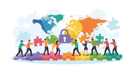 Global Teamwork and Security Collaboration for World Peace.