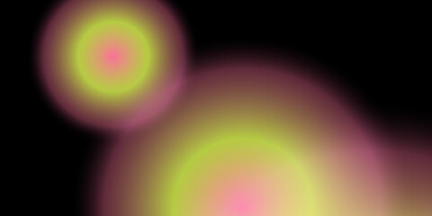 Abstract vibrant radial burst gradient background - a complex digital art design with glowing, concentric circles on a dark background