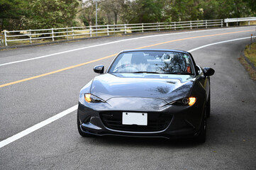 路駐する国産ライトウェイトオープンカー