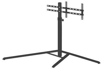 Obraz premium Adjustable Black TV Stand Mount.