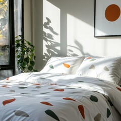 Stylish modern bedroom duvet set
