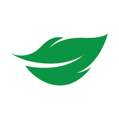 fresh leaf logo design for natural life