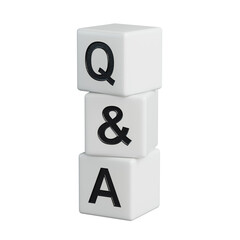 QA Question answer. The wooden elements form the word QA Question answer. Business The concept of QA Question answer is applied in various fields of human activity.Supports PNG files with transparent