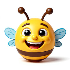 Fototapeta premium 3d bee cartoon