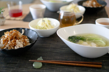 中華風の食卓
