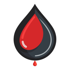 Fototapeta premium drop of blood