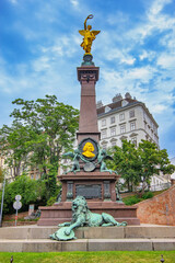 Majestic Liebenberg Monument in Vienna, Austria