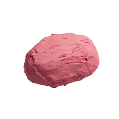 Fototapeta premium Pink, rounded, textured lump