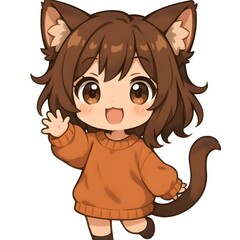 Whisker Joy Chibi Neko