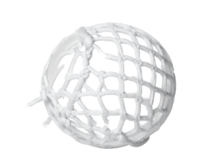 Golf ball icon isolated on a white background.