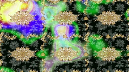 Obraz premium abstract interesting pattern nice and cute picture