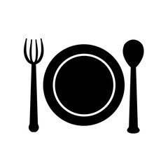 fork spoon and knife illustration 