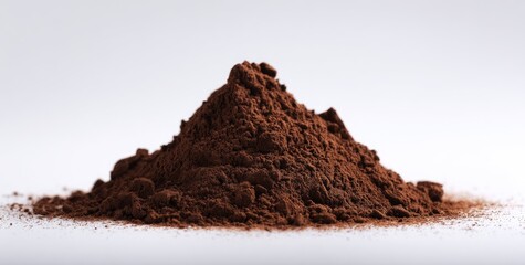 Pile of dark brown cocoa powder (23)