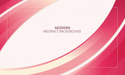 Minimalist Modern Wavy Abstract Presentation Background Design with Clean Frame