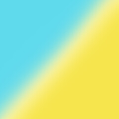 Cyan and yellow gradient background