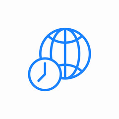 browser history icon sign vector