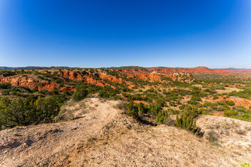 Red Cliffs at Caprock Canyons State Park, Texas, USA