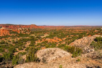 Red Cliffs at Caprock Canyons State Park, Texas, USA
