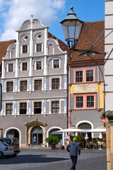 Fototapeta premium Görlitz an der Neisse, Oberlausitz, Altstadtszene, 
