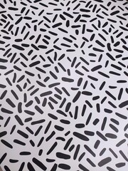 Stylish Black and White Abstract Pattern Creates Modern Background Texture