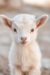 Fototapeta premium Precious Baby Goat - Close-up