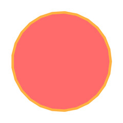 Polygon Shape 25 sides #274