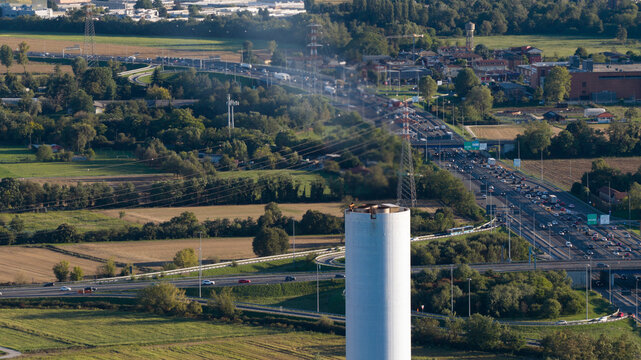Waste to energy plant, e for The Silla 2 waste to energy plant in Milan, Italy.