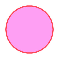 Polygon Shape 30 sides #307