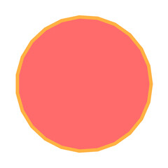 Polygon Shape 23 sides #328