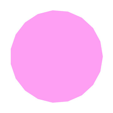 Polygon Shape 19 sides #324