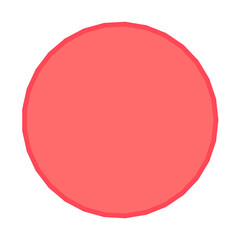 Polygon Shape 29 sides #334