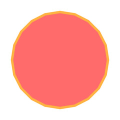 Polygon Shape 20 sides #381