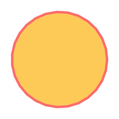 Polygon Shape 27 sides #388