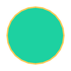 Polygon Shape 24 sides #413