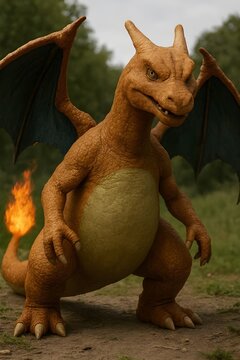 Charizard in real live